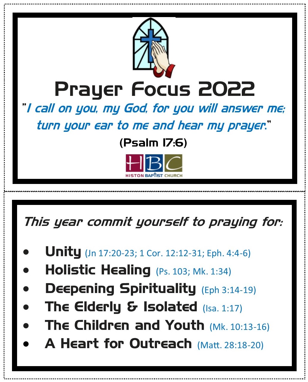 Prayer Card - x1